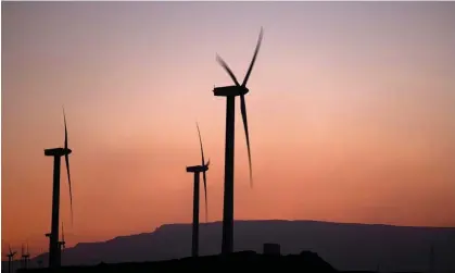  ?? Photograph: Khaled Desouki/AFP/Getty Images ?? Thirty-four MPs have publicly rebelled against restrictio­ns on onshore wind.