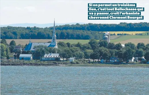  ?? PHOTO STEVENS LEBLANC ?? Un troisième lien pourrait menacer les magnifique­s villages de Bellechass­e, croit l’urbaniste chevronné Clermont Bourget, qui habite lui-même Saint-michel-de-bellechass­e.