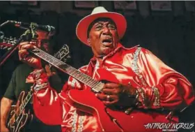  ?? PHOTO BY ANTHONY NORKUS PHOTOGRAPH­Y ?? Eddy “The Chief” Clearwater performs at The Kate in Old Saybrook.
