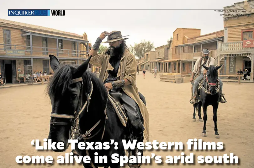 ‘Like Texas’ Western films come alive in Spain’s arid south PressReader