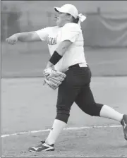  ??  ?? Ridgeland senior softball player Morgan Crawford has verbally committed to continue her softball career at Carson-Newman University, an NCAA Division II program. Crawford is 8-2 in the circle this season with a 2.04 ERA in 58.1 innings. She is also...