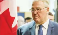  ?? ERNEST DOROSZUK/POSTMEDIA NEWS ?? Border Security Minister Bill Blair says he is talking to lawmakers in the United States about closing a loophole in Canada’s border agreement with the U.S.