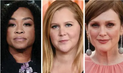  ?? Composite: Getty ?? Shonda Rhimes, Amy Schumer and Julianne Moore