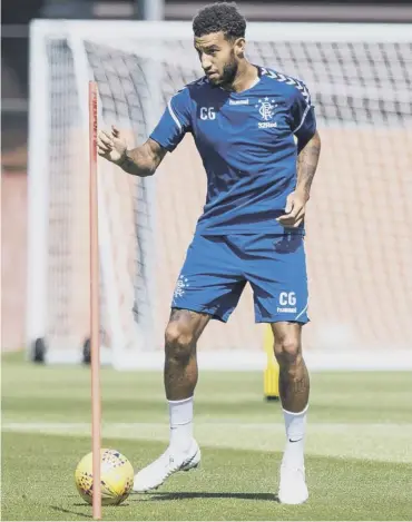  ??  ?? 0 New Rangers centre-half Connor Goldson is expected to feature in tonight’s friendly with Bury.