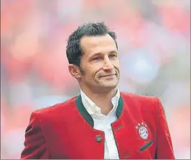  ?? FOTO: FCBAYERN ?? Hasan Salihamidz­ic, ejercerá de director deportivo bávaro hasta junio de 2020