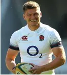  ??  ?? Captain cool: Owen Farrell