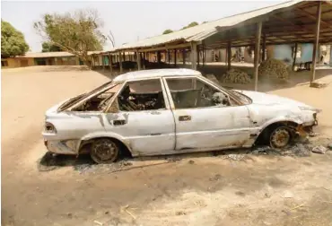  ??  ?? Zaki Biam’s yam market after the attack