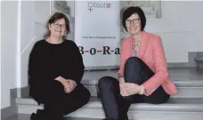  ?? FOTO: RIGAL ?? Die beiden Gemeinderä­tinnen Monika Dobler (links) und Petra Evers werden aus ihrem Alltag berichten.