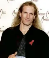  ?? BUCCI/AFP VIA GETTY IMAGES ?? Michael Bolton won two American Music Awards in 1993.