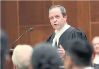  ?? RICHARD LAUTENS TORONTO STAR FILE PHOTO ?? Ontario Attorney General Doug Downey said the proposed changes to the judicial appointmen­t process would allow for diversity. Major organizati­ons representi­ng Black, Asian, South Asian and Muslim lawyers say they didn’t ask for the changes.