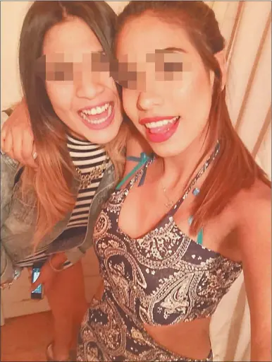  ?? FOTOS: CEDOC PERFIL ?? INTIMAS. Angélica (izq.) y Grecia (der.) son peruanas y fueron compañeras en la escuela secundaria.