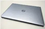  ??  ?? The Dell XPS 15 has bucked the trend of going lighter and thinner, opting to give users high-end performanc­e.