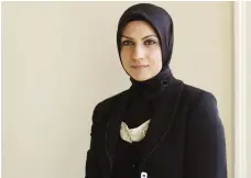  ?? St Mary’s FLC ?? Deputy district judge Raffia Arshad says she faces discrimina­tion in court because she wears a hiijab