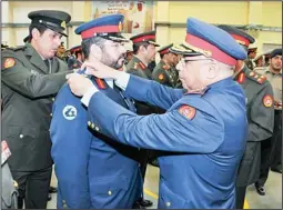  ?? KUNA photo ?? Deputy Prime Minister, Minister of Defense, and Acting Minister of Interior Sheikh Ahmad Al-Khaled Al-Sabah promoted Wednesday a number of Army officers to the rank of Brigadier in accordance with an Amiri decree. The Minister congratula­ted the...