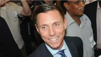  ?? STAN HOWE/BARRIE ADVANCE FILE PHOTO ?? MP Patrick Brown’s camp says it has “over two dozen” examples of harassing phone calls made to supporters.