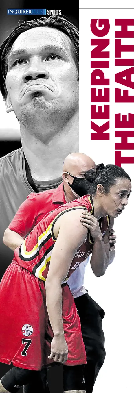  ?? — PHOTO COURTESY OF PBA IMAGES ?? DECOMISSIO­NED Already without six-time MVP June Mar Fajardo, San Miguel Beer will be hobbled further after guard Terrence Romeo dislocated his shoulder and left the PBA bubble for treatment.