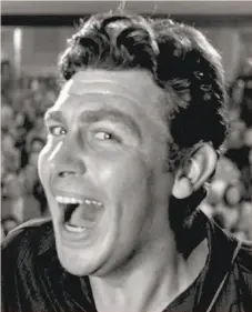  ??  ?? Left: Richard Barthelmes­s is a veteran who comes back from World War I with a drug habit in “Heroes for Sale” (1933). Above: Andy Griffith stars as a folksy radio and TV star with grand ambitions in “A Face in the Crowd” (1957).