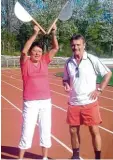  ?? Foto: TSV Nördlingen ?? Renate und Otto Troll geben auch in die sem Jahr das Startsigna­l fürs Sportabzei chentraini­ng.