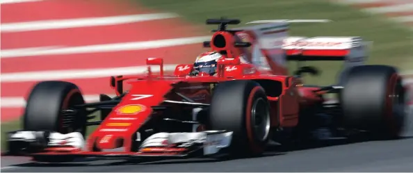  ??  ?? Quick and reliable in preseason testing, Ferrari look like they could take the fight to Mercedes this season.