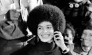  ?? Photograph: AP ?? Angela Davis in 1970.