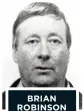  ?? ?? BRIAN ROBINSON CONVICTED