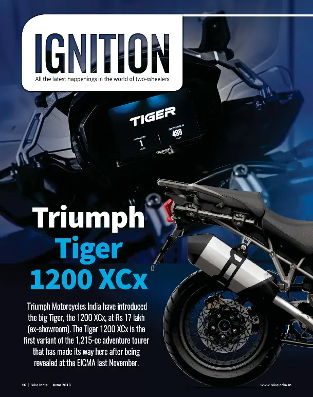 Triumph Tiger 1200 XCx PressReader