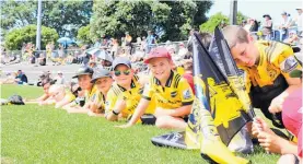  ?? ?? A crowd of 5000 turned up to watch the Hurricanes the last time they played at Levin Domain in 2019.