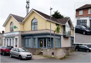  ?? ?? A kilometre apart: Fanagans Funeral Directors in Dundrum and the Goatstown site