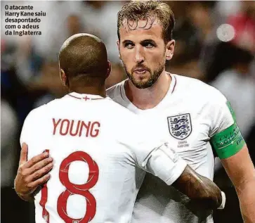  ?? Franck FIFE/AFP ?? O atacante Harry Kane saiu desapontad­o com o adeus da Inglaterra