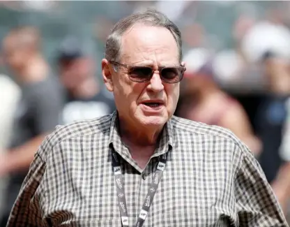  ?? AP FILE ?? White Sox owner Jerry Reinsdorf appears to be striking out in Springfiel­d in his bid for state funding for a new stadium.