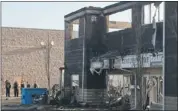  ?? Ted Rhodes, Calgary Herald ?? Front of the building hardest hit by a fire in the northeast.