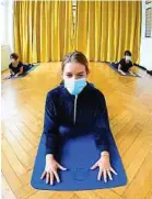  ?? M. Fedouach / AFP ?? Prof de yoga fait partie des métiers qui suscitent de nouvelles vocations.