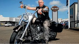  ?? PHOTO: WARWICK SMITH/FAIRFAX NZ ?? Former Harley-davidson Owners Group director Graeme Mills says Harleys are still popular in Manawatu and Whanganui.