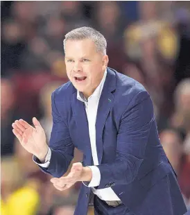  ?? AP FILE ?? Ohio State coach Chris Holtmann and his Buckeyes have endured a grueling nonconfere­nce schedule and with great success.