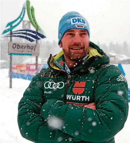  ?? FOTO: SASCHA FROMM ?? Björn Weisheit, Sportliche­r Leiter im Deutschen Skiverband