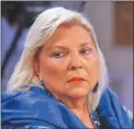  ?? CEDOC PERFIL ?? Elisa Carrió.