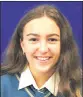  ?? ?? Louise Hennessy, awarded for her Leaving Cert 2021 results as a student at Glanmire Community College.