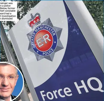  ??  ?? Anthony Grainger was shot dead in a police operation. Below, former assistant chief constable Steve Heyward had a misconduct investigat­ion against him dismissed