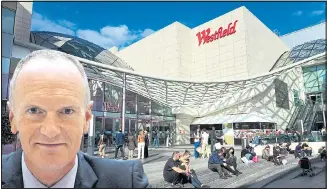  ??  ?? SIZE MATTERS: Christophe Cuvillier lauded the benefits of the Westfield acquisitio­n