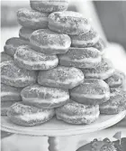  ?? COURTESY OF WISCONSIN BAKERS ASSOCIATIO­N ?? The Polish Center of Wisconsin is taking orders for paczki through Feb. 22.