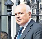  ??  ?? On the mark: Iain Duncan Smith took bookmakers to task over VIP clients