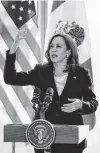  ?? Alfredo Estrella / Getty Images ?? Vice President Kamala Harris has been criticized for her remarks in Central America and for not visiting the U.S.-Mexico border. A reader suggests she show some compassion.