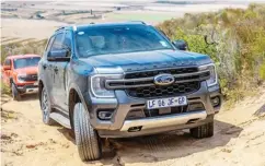  ?? ?? The new Ford Everest is a compelling choice for adventure seekers who value both capability and comfort