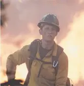  ??  ?? Brendan McDonough (Miles Teller) in Only the Brave