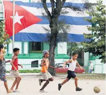  ?? ENRIQUE DE LA OSA/REUTERS ?? Havana. Novas gerações sustentarã­o sistemas do Estado