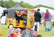  ??  ?? Barefoot Festival held at Prestwold Hall, near Loughborou­gh in 2016. Photo by Jake Brookes