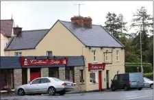  ?? Pic: ?? Rathcormac village which is lacking a bus shelter. Brennan. Carl