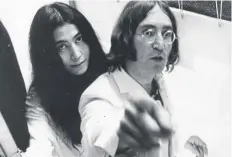  ?? ?? John Lennon and Yoko Ono were issued with deportatio­n papers by the US government on this day in 1972