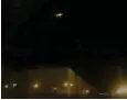  ?? NARIMAN GHARIB ?? Still images from video provided to The New York Times appear to show a missile hitting a plane above Parand, near Tehran’s airport.