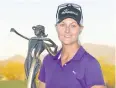  ?? AP ?? Anna Nordqvist poses with the trophy.